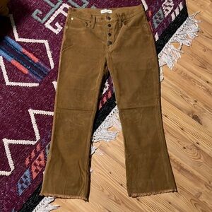 Madewell corduroy pants size 30.